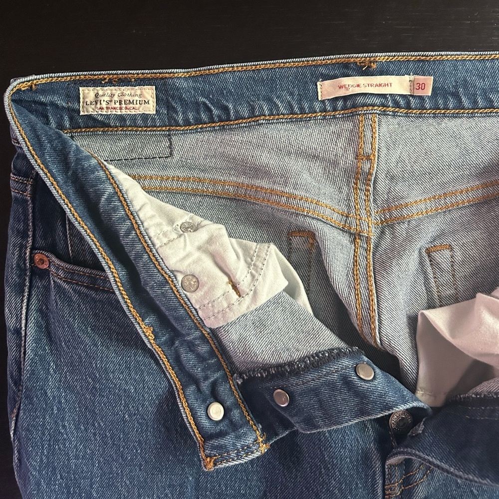 Wedgie straight Levi’s